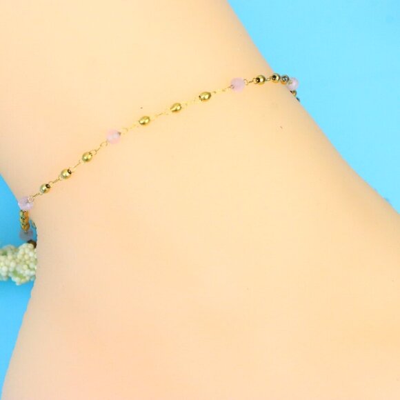 Elegant Handmade Anklet – Perfect for Women & Girls | Ideal Gift Option, DYC1364 - Picture 3 of 8